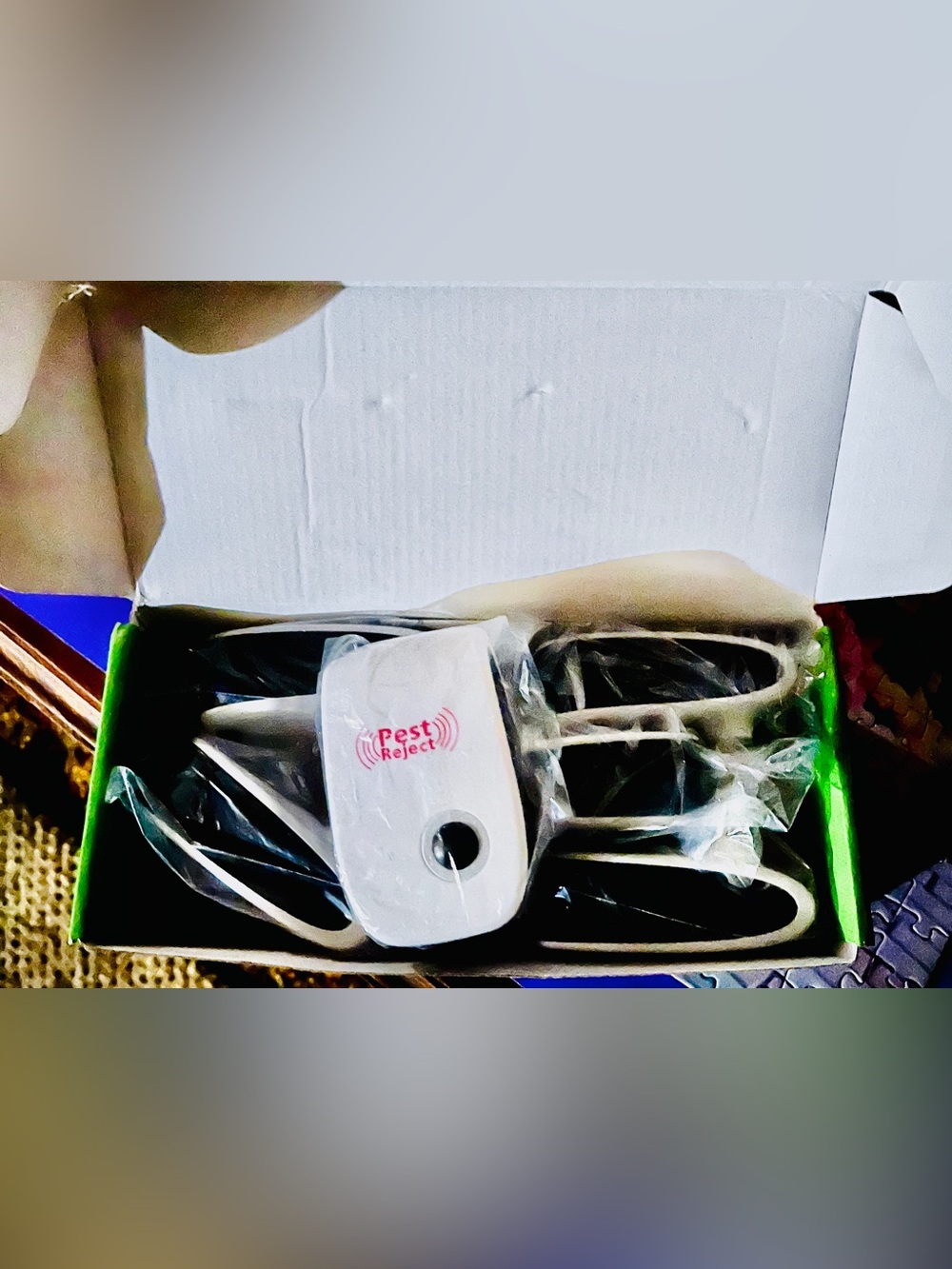 Pest Reject Ultrasonic Plug-In Repeller - White